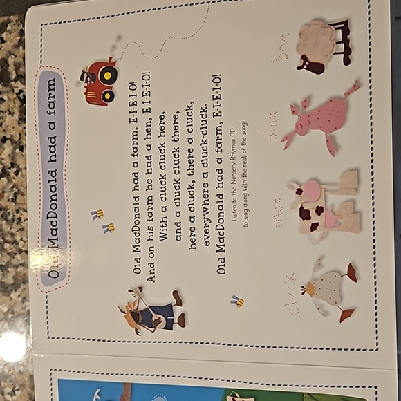 Childrens Nursery Rhymes with CD - Picture 2 of 7